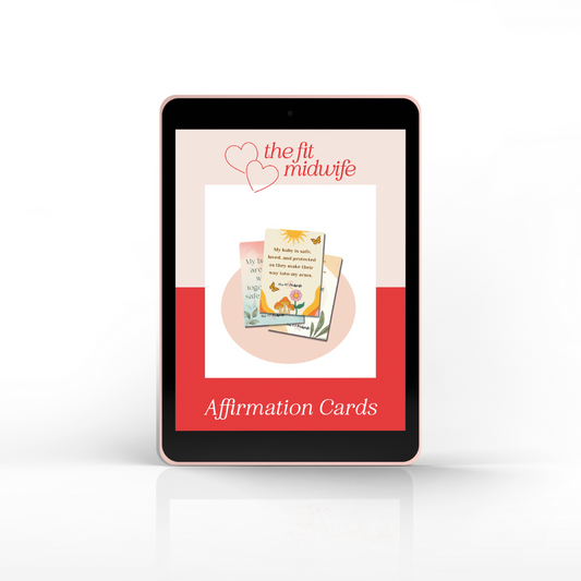 Hypnobirthing Affirmation Cards