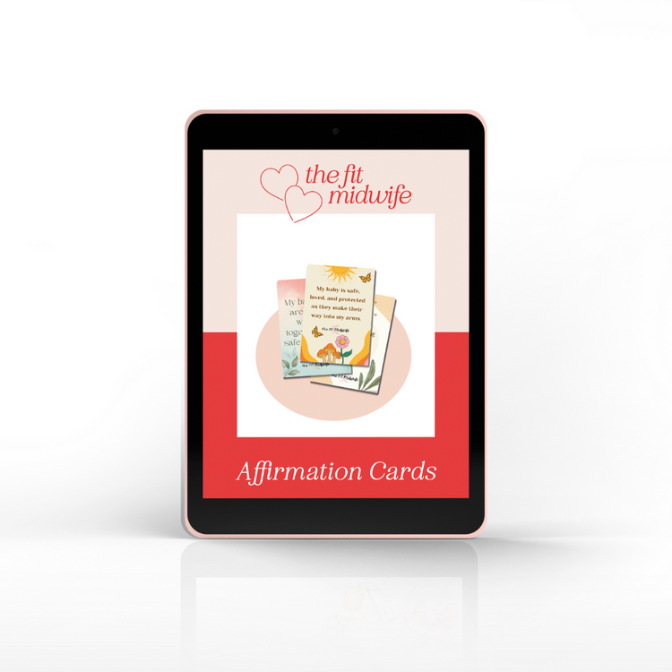 Hypnobirthing Affirmation Cards